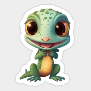 Generous Gecko Sticker